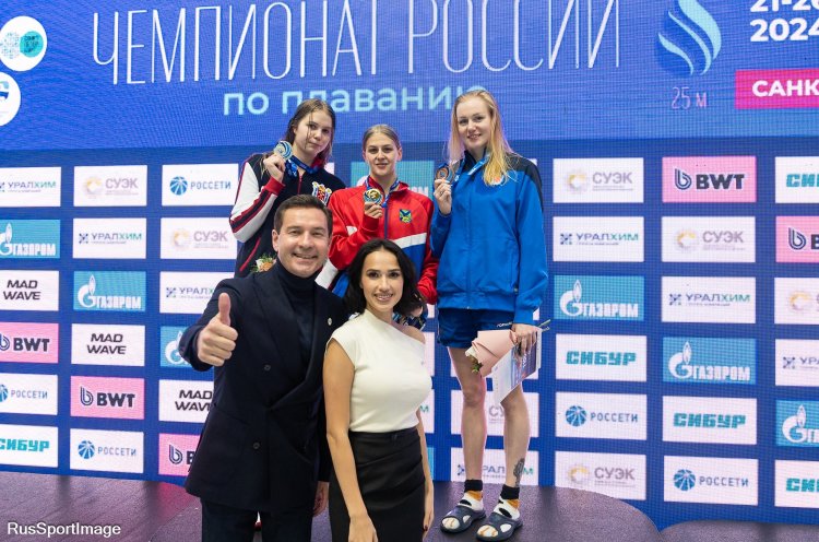 Виктория Машкина – чемпионка России по плаванию