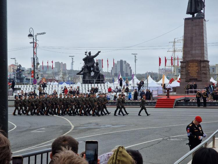Генеральная репетиция военного парада пройдет во Владивостоке: дата