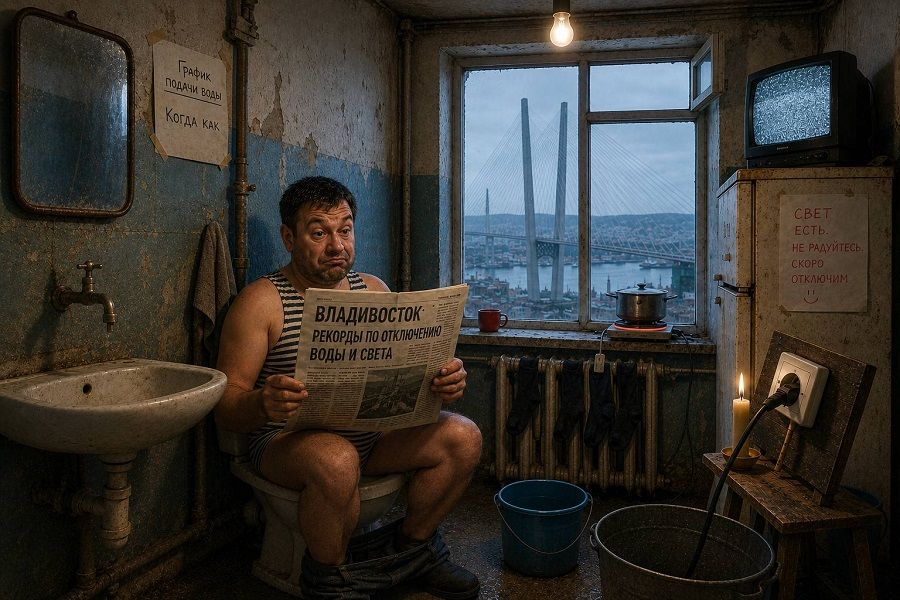 Холодная вода во Владивостоке вновь становится дефицитом