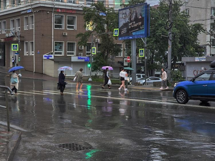В Приморье сохраняется дождливая погода, во Владивостоке до +29°