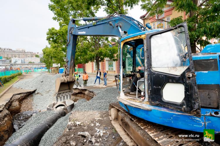 Во Владивостоке приведут в порядок ливневку на Маковского