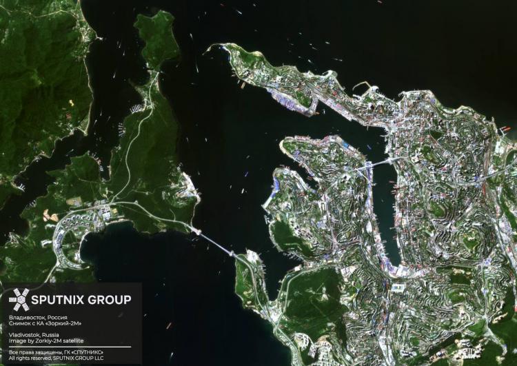 Владивосток сняли из космоса в разгар ВЭФ-2026